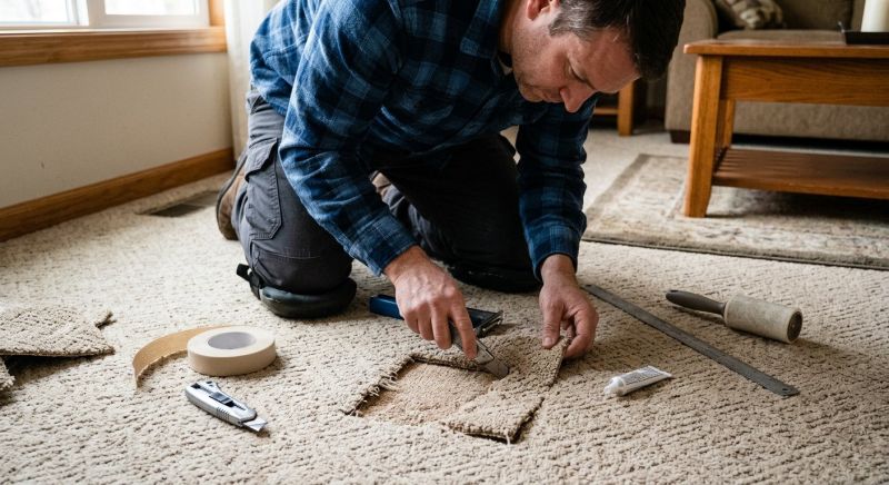 Carpet Hole Repair in Littleton, CO