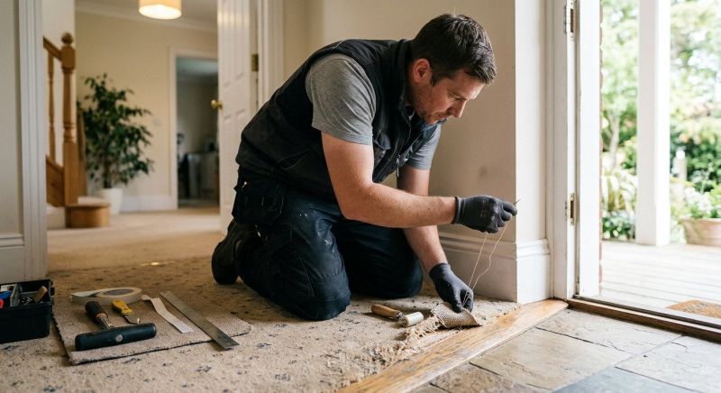 Doorway Carpet Repair in Olathe, KS